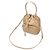 Prada Borsa Bucket Duet Re-Nylon Marrone - vista 4