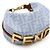 Fendi Mini Denim Tasche Hellblau - Ansicht 4