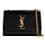 Saint Laurent Picca borsa in pelle grana lucida - view 3