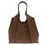 Tod's Timeless Leather Shopper Medium Braun - Ansicht 4