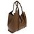 Tod's Timeless Leather Shopper Medium Braun - Ansicht 5