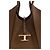 Tod's Timeless Leather Shopper Medium Braun - Ansicht 7