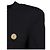 Balmain Cárdigan compacto de viscosa con cuello redondo Negro - vista 5