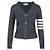 Thom Browne Klassischer V-Ausschnitt-Cardigan aus Kaschmir Braun - Ansicht 3