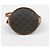 Céline Picca borsa a sacchetto Triomphe Canvas Khaki Marrone - vista 4