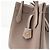 Fendi Mini Borsa in Pelle OrigAMI Marrone - vista 6