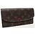 Louis Vuitton Fuchsia Monogram Canvas Emily Wallet Pink - view 3