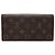Louis Vuitton Fuchsia Monogram Canvas Emily Wallet Pink - view 5