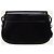 Prada Borsa a tracolla e crossbody con patta in pelle spazzolata nera Nero - vista 5