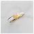 Hermès Bracciale Rigido Click Blanc Gold White Bianco - vista 7