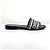 Dior Mule Slipper Dway in cotone ricamato Deep Blue - vista 3
