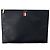 Thom Browne Borsa a Clutch Medium Three Stripe Black Nero