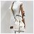 Prada Borsa Bucket Crossbody Vitreous Dino White Bianco - vista 2