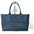 Borsa Tote Arco Medium Bottega Veneta Blu Pelle