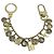 Louis Vuitton Porte Cles Chaine Pastilles Key Holder Gold D'oro