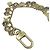 Louis Vuitton Porte Cles Chaine Pastilles Key Holder Gold D'oro - vista 3