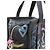 Balenciaga Borsa a mano e a tracolla Graffiti Bazaar XS Nero - vista 5