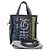 Balenciaga Borsa a mano e a tracolla Graffiti Bazaar XS Nero - vista 9
