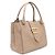 Burberry mala Tote e mala de ombro com fivela em couro granulado Marrom - vista 2