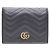Gucci Cartera GG Marmont Chevron Negro