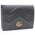 Gucci Cartera GG Marmont Chevron Negro - vista 5