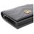 Gucci Cartera GG Marmont Chevron Negro - vista 6