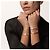 Cartier Bracciale LOVE Classic Semi-Pave Oro Rosa - vista 11