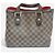 Louis Vuitton Borsa Tote Hampstead PM in canvas Damier Ebene Marrone - vista 2