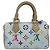 Louis Vuitton Borsa Tote Nano Speedy Takashi Murakami Multicolor White Borsa a Tracolla Mini Bag Bianco - vista 6