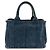 Prada Borsa Tote/Borsa a Tracolla Denim Kanapa Blu - vista 5