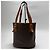 Borsa a secchiello a tracolla Céline marrone pelle - vista 10