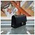 Chanel Borsa Classic Flap Medium Black Gold Caviar Nero - vista 6