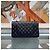 Chanel Borsa Classic Flap Medium Black Gold Caviar Nero - vista 7