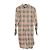 Burberry Abito camicia a quadri vintage Marrone