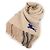 Burberry Bufanda de cachemira reversible Night Check Castaño - vista 3