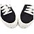 Double Prada Nylon Gabardine Sneaker mit Doppelrad Schwarz - Ansicht 4