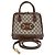 Horsebit 1955 Gucci Mini borsa crossbody con manico superiore e morsetto marrone