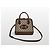 Horsebit 1955 Gucci Mini borsa crossbody con manico superiore e morsetto marrone - vista 2