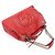 Gucci Borsa a tracolla Soho Tassel in pelle rossa e dorata Rosso - vista 3