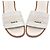 Miu Miu Pantofole Dway in vitello Bianco - vista 4