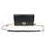 Gucci Mini Clutch Bandolera de Cuero Negro con Cadena GG Entrelazada - vista 2