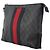 Gucci Clutch GG Supreme Web con tracolla da polso Nero - vista 2