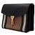 Burberry Macken Small Flap Schultertasche und Crossbody aus schwarzem Leder House Check - Ansicht 3
