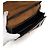 Burberry Macken Small Flap Schultertasche und Crossbody aus schwarzem Leder House Check - Ansicht 7