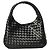 Bottega Veneta Campana Medium Tasche Schwarz