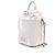 Maison Martin Margiela Borsa a secchiello Maison Margiela 5AC bianca in nylon Bianco - vista 2
