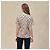 Hermès Camiseta Maxi de punto de algodón estampado para mujer Castaño - vista 3