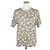 Hermès Camiseta Maxi de punto de algodón estampado para mujer Castaño - vista 5