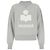 Isabel Marant Velours-Sweatshirt mit Logo Hellblau Ecru
