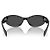 Prada Gafas de sol Oval Symbol Negro - vista 4